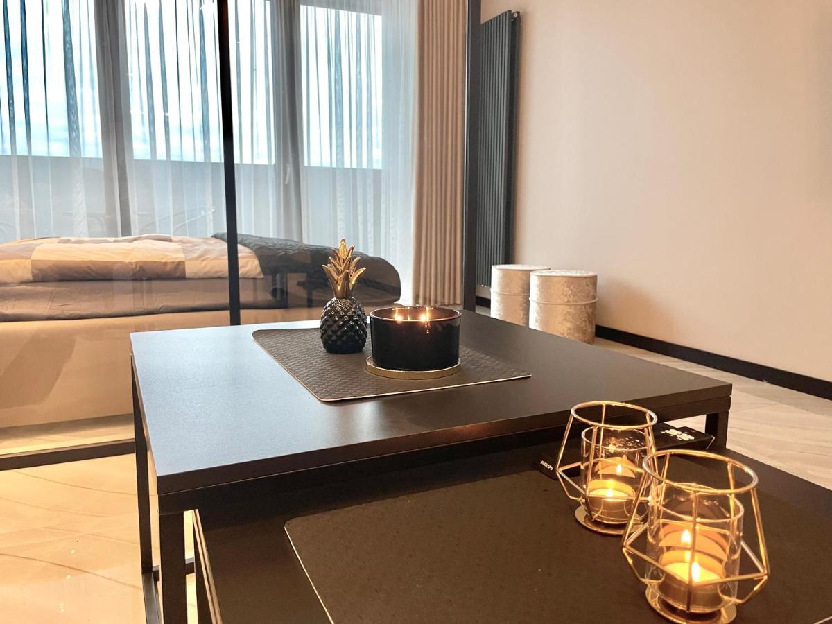 Apartament Elegance Hanza Tower Stettin Exterior foto