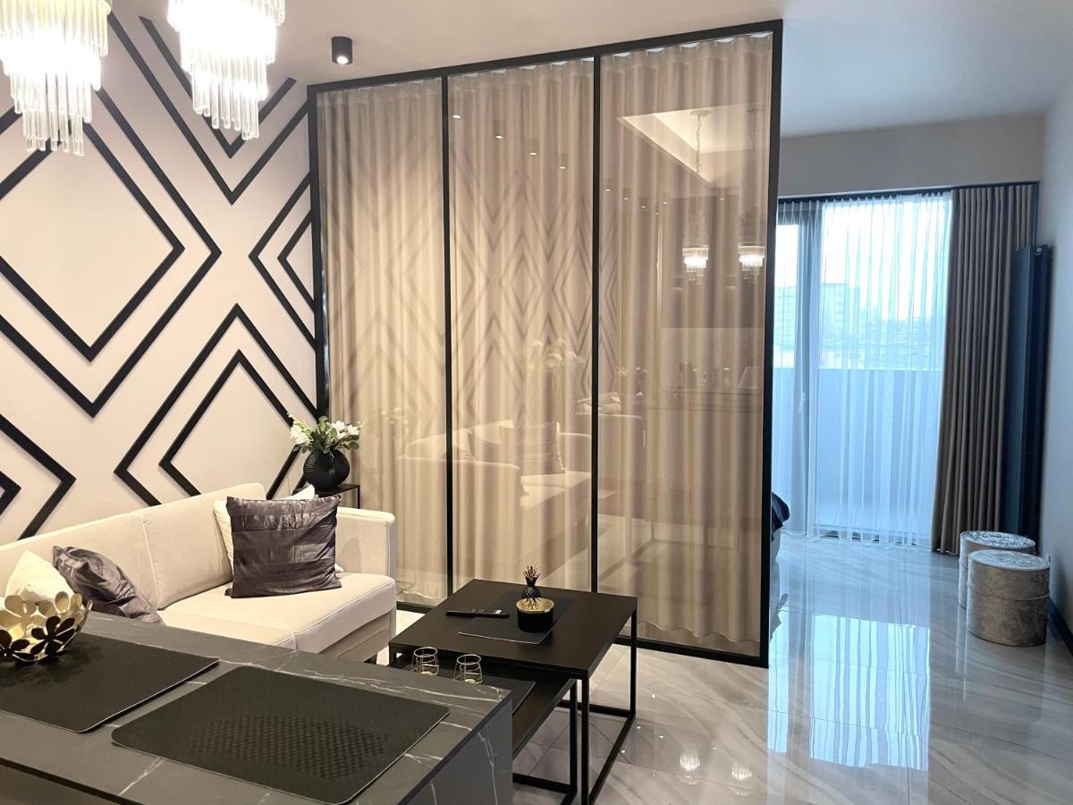 Apartament Elegance Hanza Tower Stettin Exterior foto