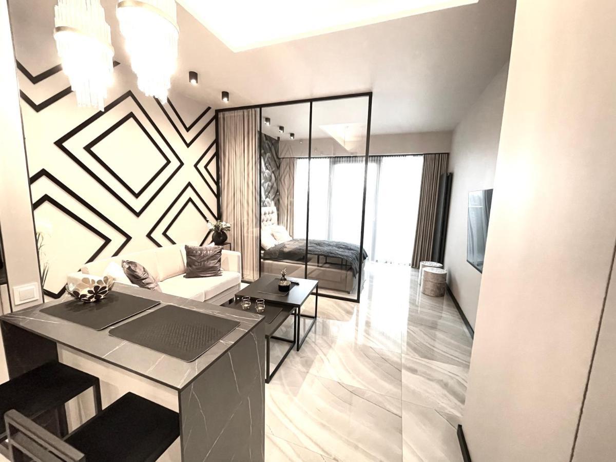 Apartament Elegance Hanza Tower Stettin Exterior foto