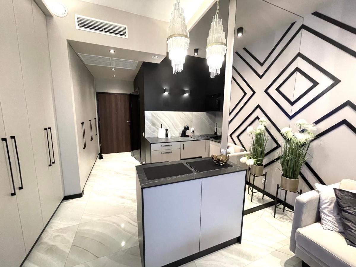 Apartament Elegance Hanza Tower Stettin Exterior foto