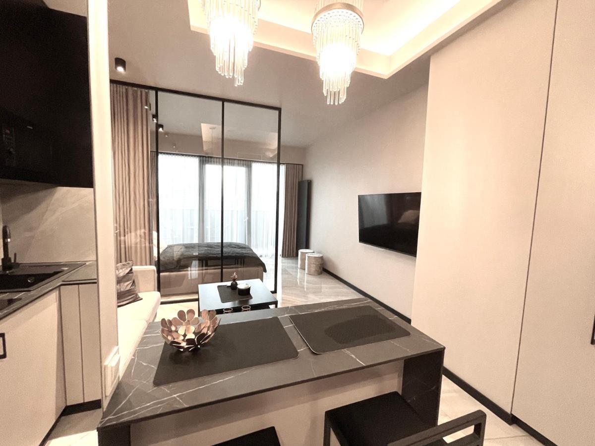 Apartament Elegance Hanza Tower Stettin Exterior foto