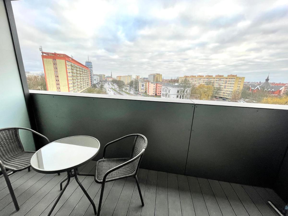 Apartament Elegance Hanza Tower Stettin Exterior foto